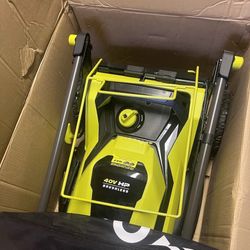 Ryobi 40V HP Brushless 21" Self-Propelled Cordless Lawn Mower (2x6Ah, Charger)