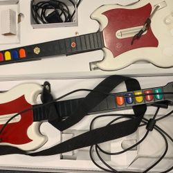 PS2 Plays Station 2 Guitar hero Guitar Controllers