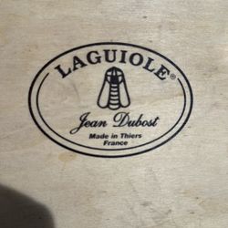 Laguiole Knife & Fork Set Of 12 Silver