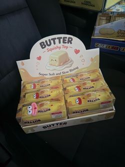 Butter squishy toy