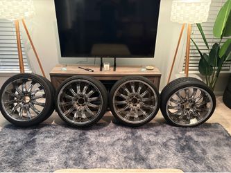20 inch Chrome Rims $300 or best offer