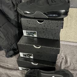 Jordans 4 Black Cat