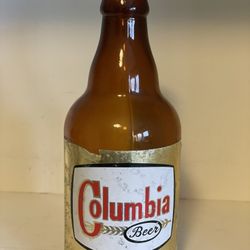  Vintage Columbia Steinie (Empty)Beer Bottle  Schuylkill County - Shenandoah PA 