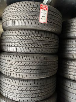 4 Used 225-55-19 Bridgestone Ecopia Tires $250 Installed and Balanced Located at 1305 Preston Ave Pasadena Tx 77503