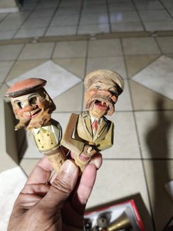Vintage Wooden Wine Bottle Stoppers