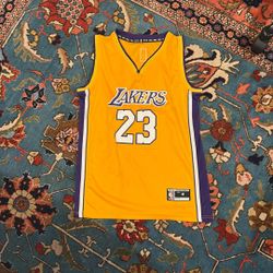 LeBron James Lakers Jersey **worn Once!!- Size Medium 