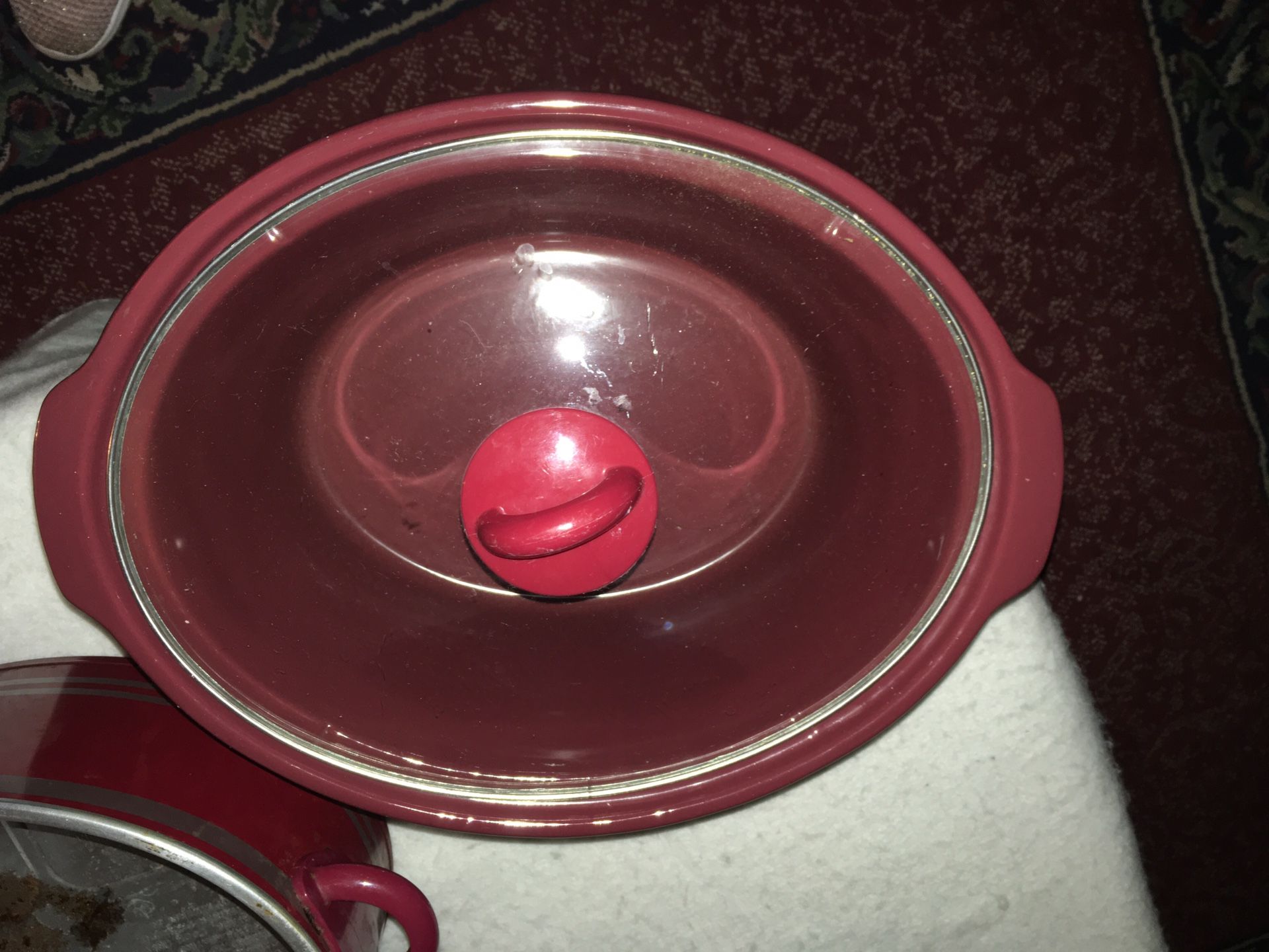Crock pot 6 qt in great working condition