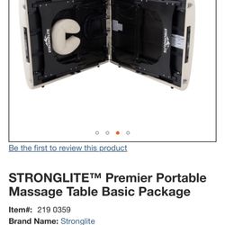 Strong light Professional Massage Table