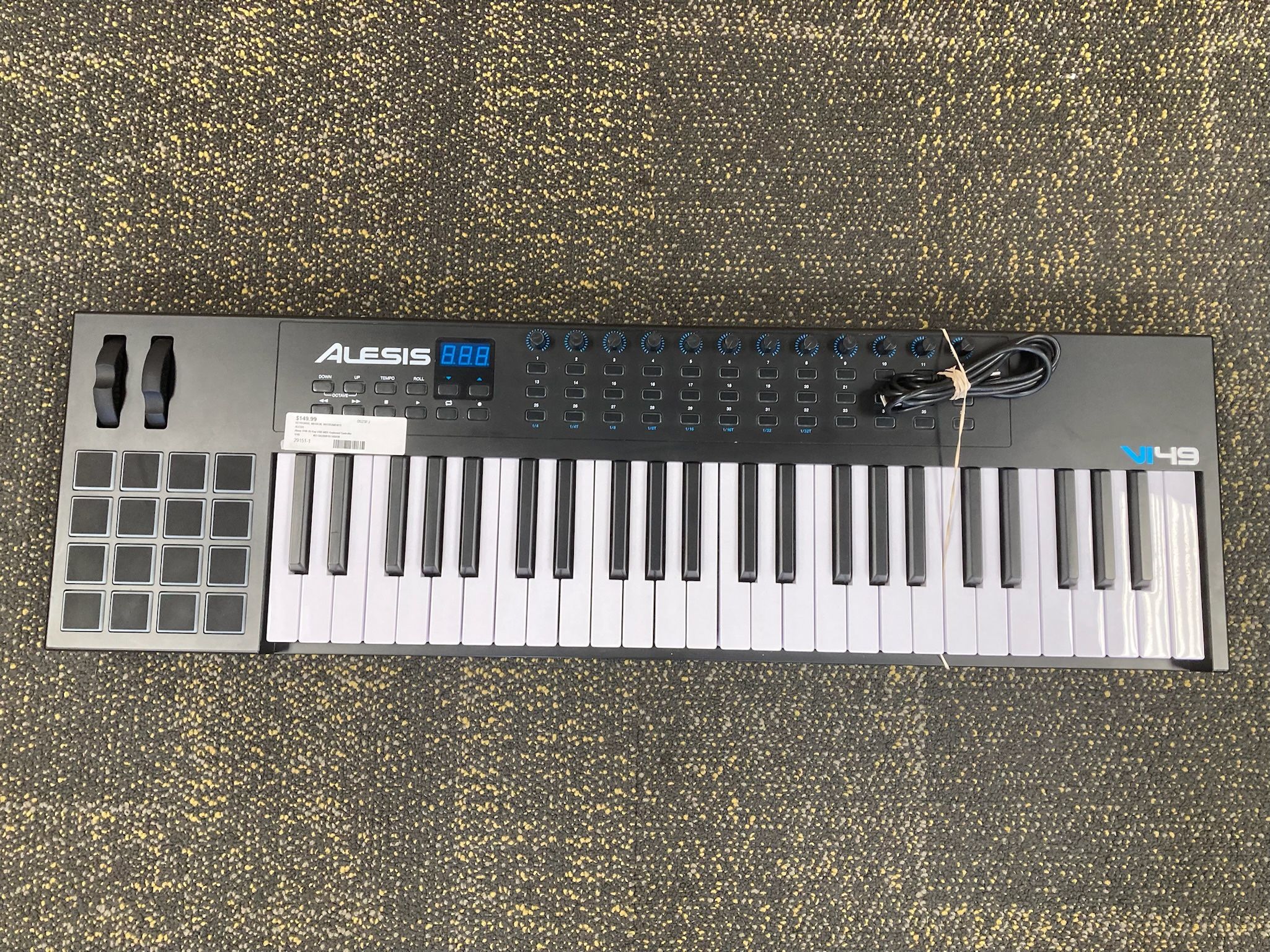 Alesis VI49 Advanced 49-Key USB/MIDI Keyboard Controller