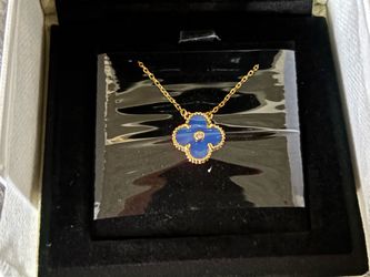 Vancleef necklace blue
