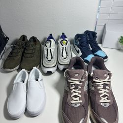 Different Kind Of Shoes, Keen, Nike, Vans, New Balance