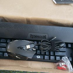 Red Dragon Keyboard & Mouse