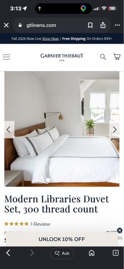 Brand New (Still in packaging) king Duvet Cover