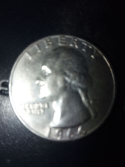 Silver 1964 Quarter