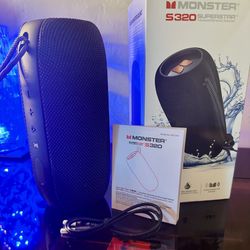 New Monster S320 Superstar Bluetooth Speaker $45.00