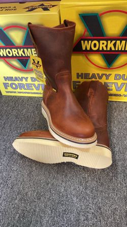 Bota de piel para trabajo