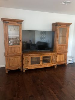 Solid Wood TV Stand