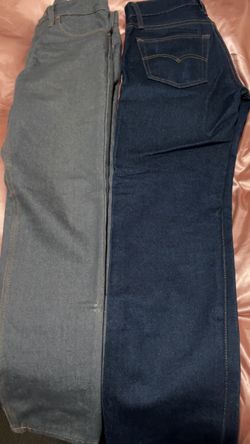 2 pair 501’s  Levi jeans