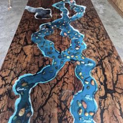 Custom Epoxy Dining Table