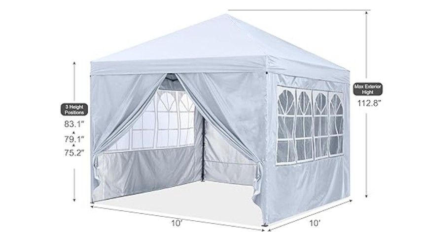 10X10 Pop Up Canopy Tent
