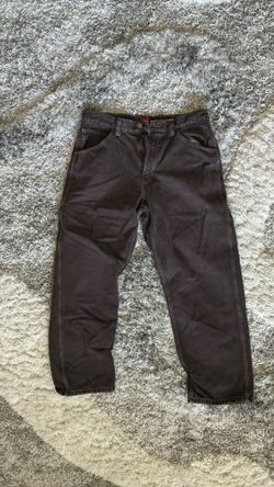 Vans brown baggy jeans