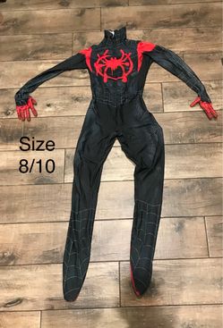Miles Morales Spiderman Kid’s Costume Size 8-10