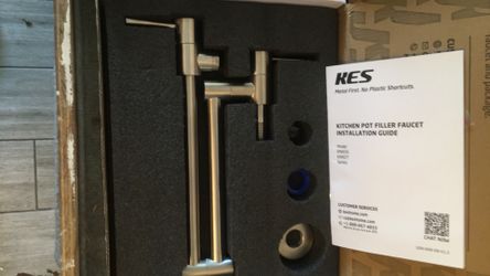 KES pot filler brushed nickel