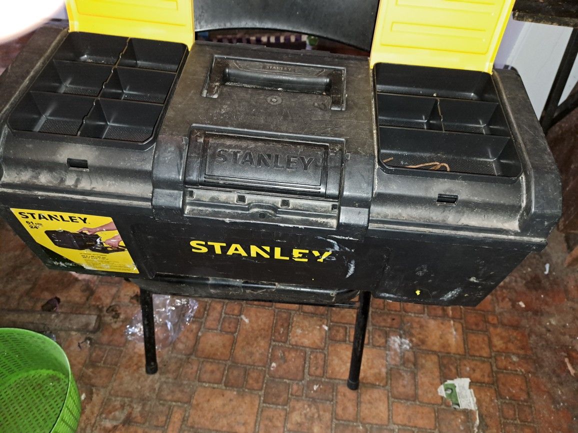 Tool Box with Tools Syracuse Molasses Pump