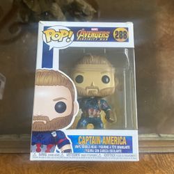 Marvel Studios Avengers Infinity War Funko Pop! - Captain America #288