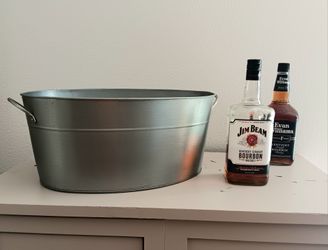 New Tin Beverage Party Tub