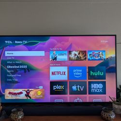 49 Inch Roku TLC 4K LCD TV
