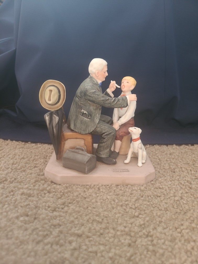 "The Country Doctor" By Norman Rockwell C 1981