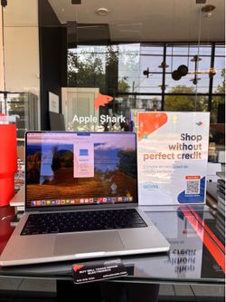 MacBook Pro 14” M1 Pro Chip 16GB RAM 512SSD! 100% battery! 90 day warranty! We offer financing.