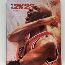 NBA 2K23 Michael Jordan Edition Custom made Steelbook Case only PS4/PS5/Xbox