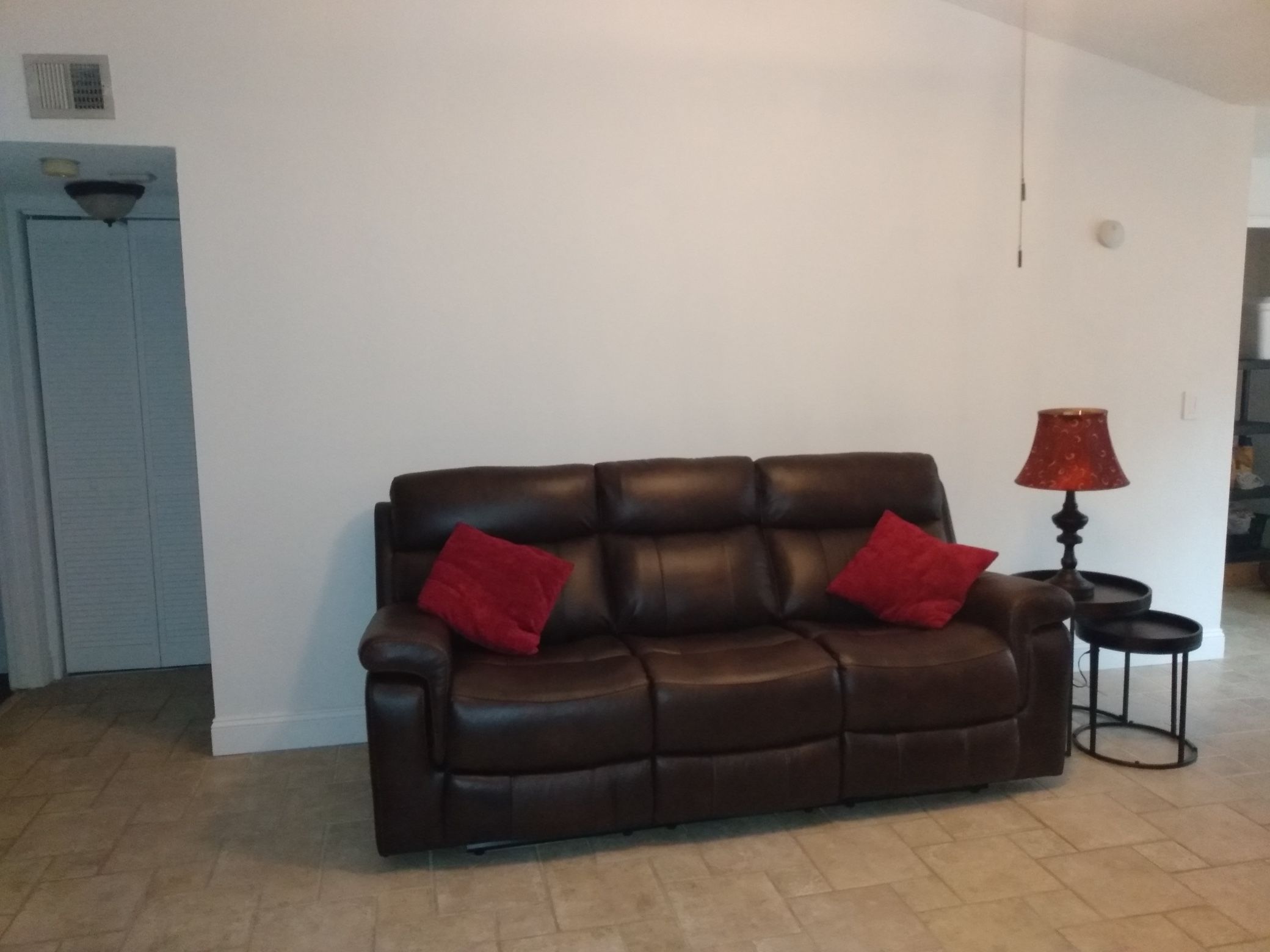 3-seat Leather Sofa