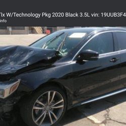 2020 Acura TLX Parts Parting  