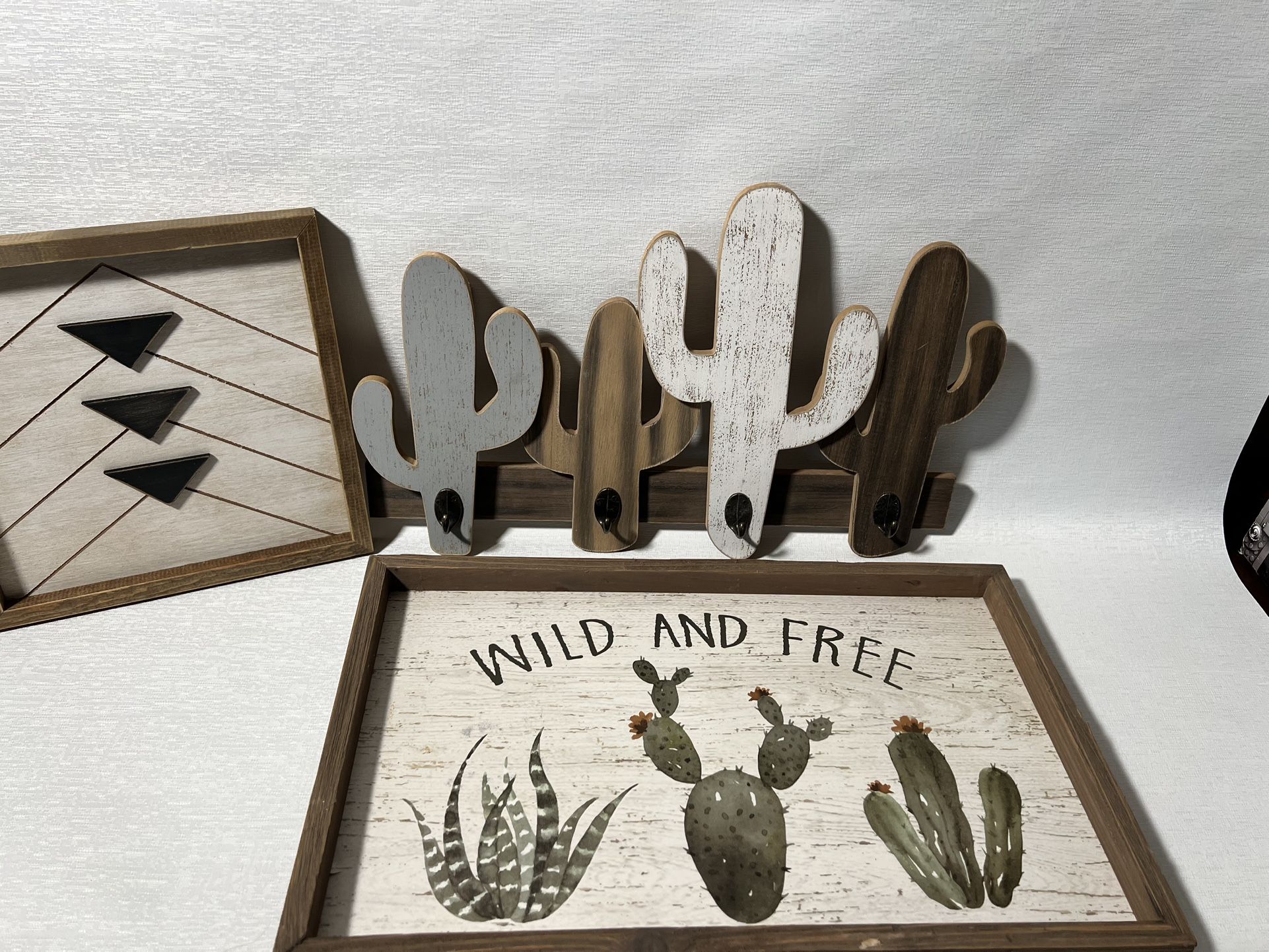 Set Of Three Southwest Themed Wall Art 