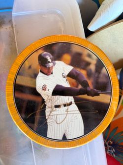 Chicago White Sox Baseball Player Collector Plate