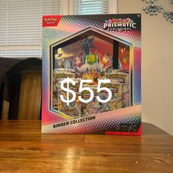 Pokemon Prismatic Evolutions Binder Collection