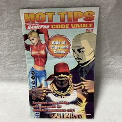 Hot Tips GamePro Code Vault Vol 2 PS1 PS2 Xbox GameCube Dreamcast GBA cheat codes