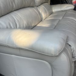 Beige Recliner Couch