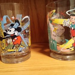 Disney Collectables (2) Tumblers