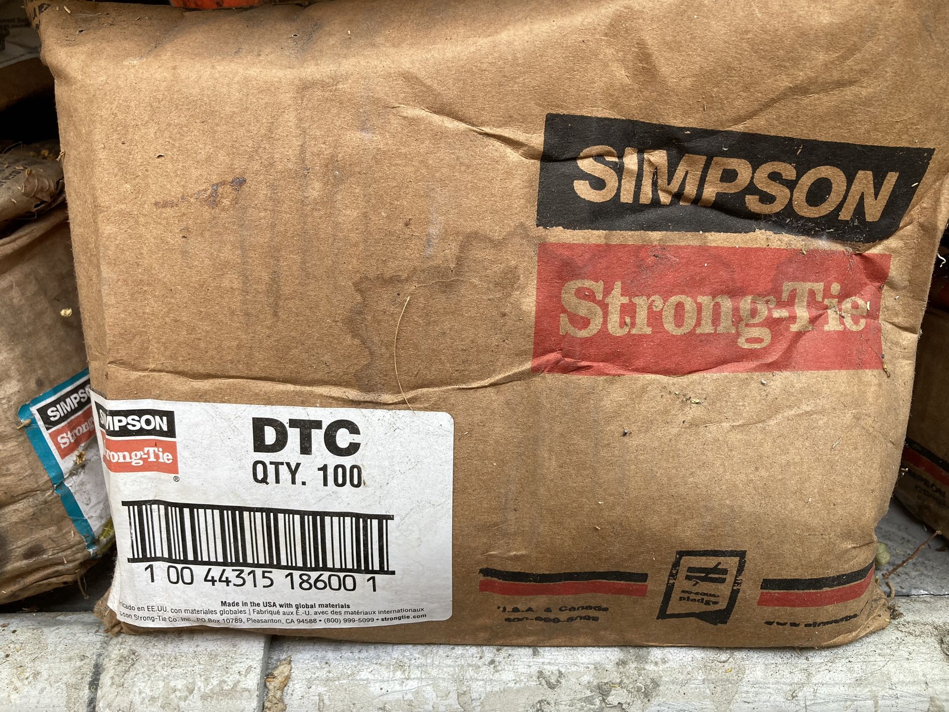 SIMPSON STRONG TIE DTC