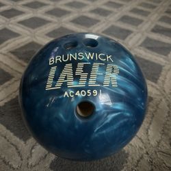 Brunswick Laser Bowling Ball + Bag