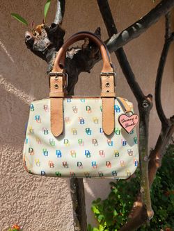 Dooney & Bourke Multicolor Monogram Satchel