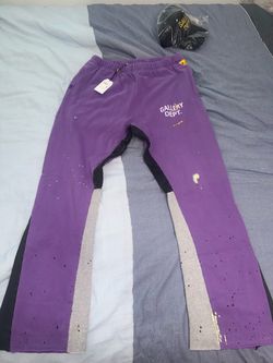 Purple flare gallery dept sweatpants size xl