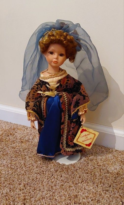 Vintage Collectors Choice Porcelain Doll 