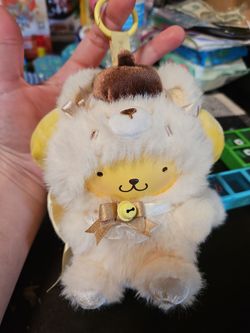 Miniso sanrio characters fox island series vinyl plush confirmed pompompurin