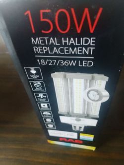 RAB 150 w  LED bulb HIDFA-36S-E26-8CCT-BYP/5SP