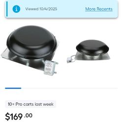 Electric Roof Vent With Thermostat